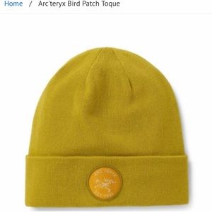 Arcteryx bird patch toque